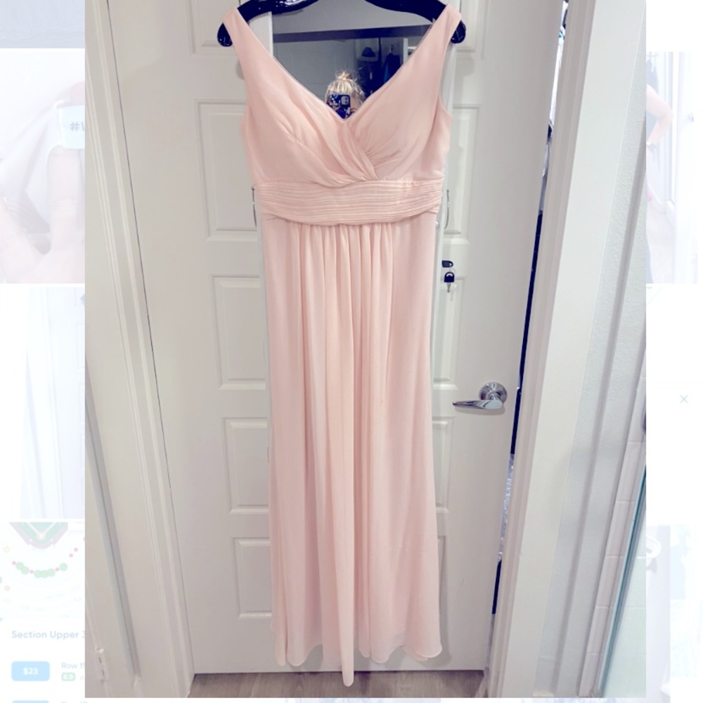 Light Pink Bridesmaid Dress